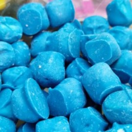 Choco bombón fantasia azul